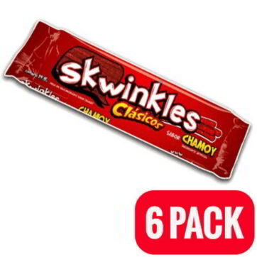 6 pack Skwinkles piña tamarindo 26g Lucas