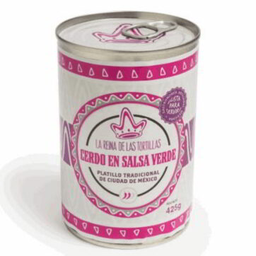 Cerdo en salsa verde 425g La reina de las tortillas