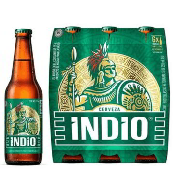Cerveza Indio 355ml 6 pack
