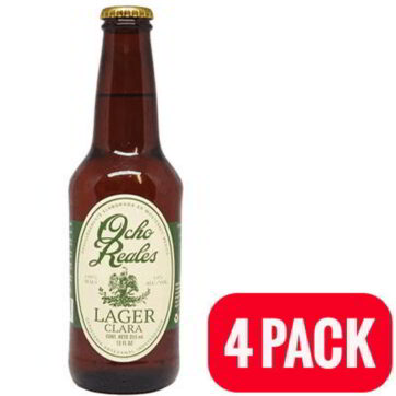 Cerveza Lager Ocho Reales 4 pack