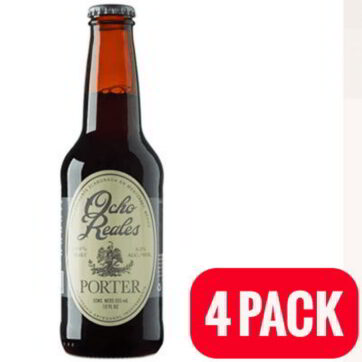 Cerveza Porter Ocho Reales 4 pack