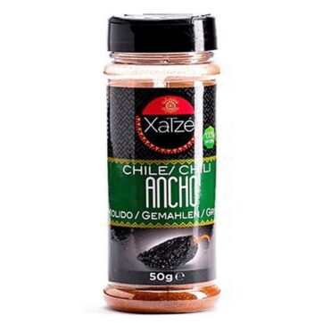 Chile ancho molido 50g Xatzé