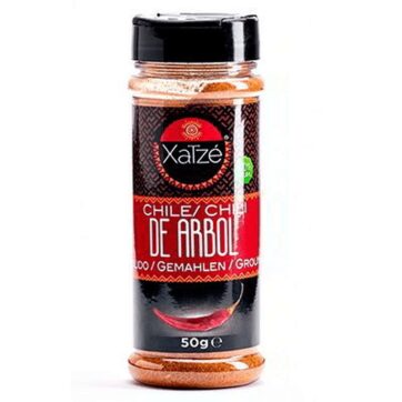 Chile árbol molido 50g Xatzé