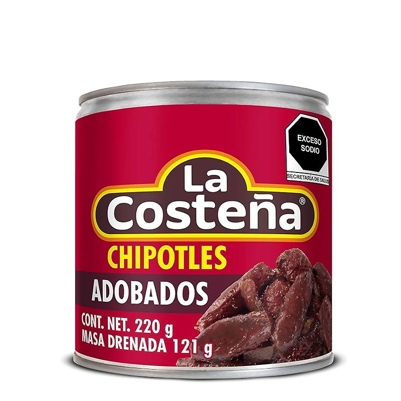 Chiles chipotles 220g La Costeña