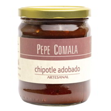 Chile chipotle adobado artesanal 435 g Pepe Comala