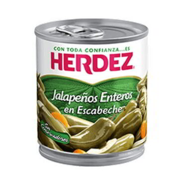 Chile jalapeño entero 220gr Herdez