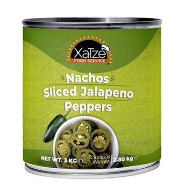 Chile jalapeño rodaja 2,8kg Xatzé