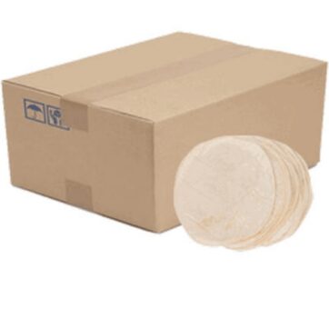 Caja Tortilla trigo 15 cm 12 paq x 18U Sabormex