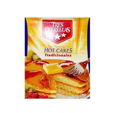 Harina hot cakes 500g Tres Estrellas