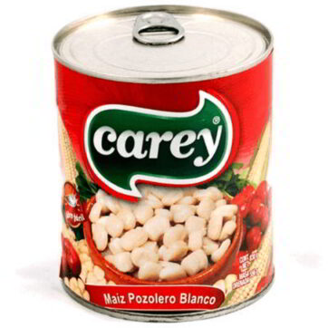 Maiz Pozolero cocinado 850g Carey