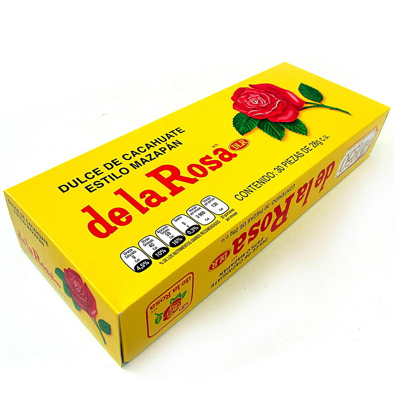 Mazapán de Cacahuate 30 u De la Rosa