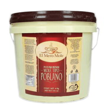 Mole en pasta cubeta 4 kg El Mero Mole