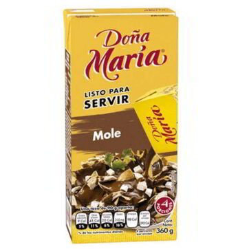 Mole listo brick 360g Doña María