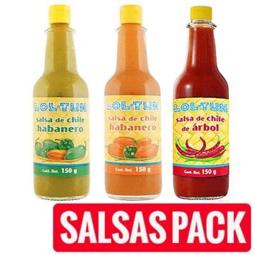 Pack salsas Lol Tun (3 x 150g) Lol Tun