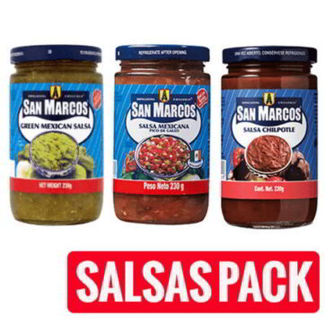Pack salsas San Marcos tarro (3 x 230g) San Marcos