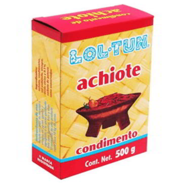 Achiote en pasta 500g Lol Tun