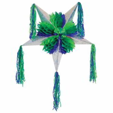 Piñata de estrella plegable