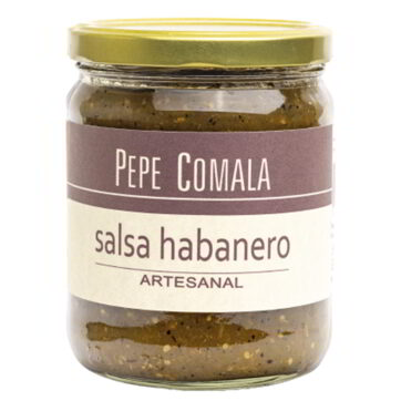 Salsa de Chile Habanero artesanal 445g Pepe Comala