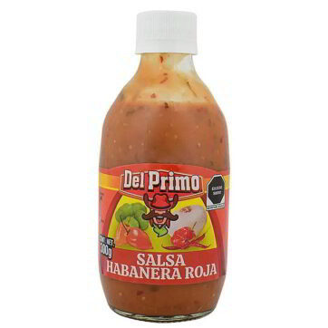 Salsa habanera roja 300g Del primo