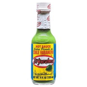 Salsa de chile habanero verde 120g El yucateco