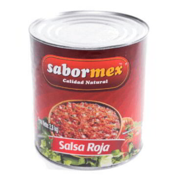 Salsa mexicana roja 2,8 kg Sabormex