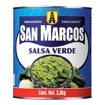 Salsa mexicana verde 2,8 kg San Marcos