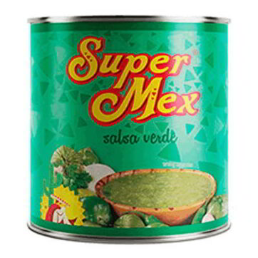 Salsa mexicana verde 2,8 kg Supermex