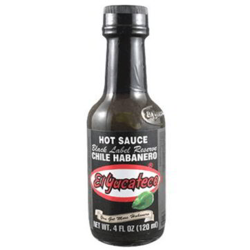 Salsa Negra Habanera 120ml El yucateco