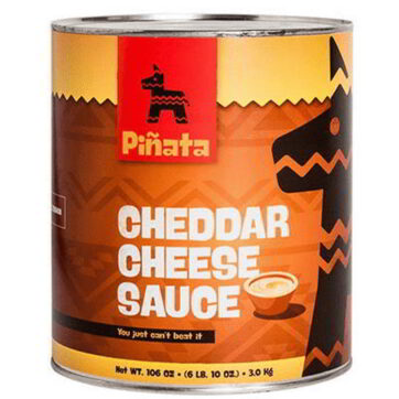 Salsa queso cheddar 3000g Piñata