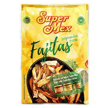 Sazonador para fajitas sachet 25g Supermex