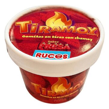 Tiras de fresa y chamoy Tiramoy 180g Rucos