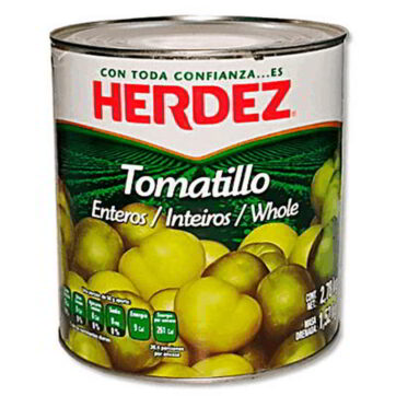 Tomatillo verde entero 2,8 kg Herdez