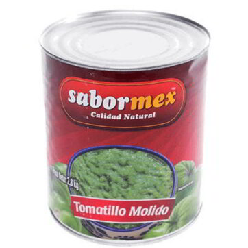 Tomatillo verde molido 2,8 kg Sabormex